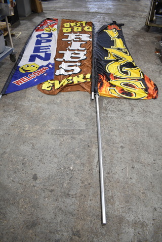 3 Banner Signs. 3 Times Your Bid!
