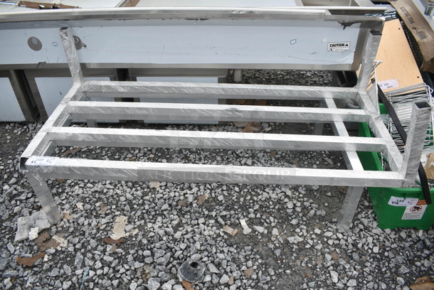 2 BRAND NEW SCRATCH AND DENT! Regency Metal Dunnage Racks; 600DUN244812 and 600DUN245412. One Is Missing Legs. 2 Times Your Bid! - Image 2 of 5