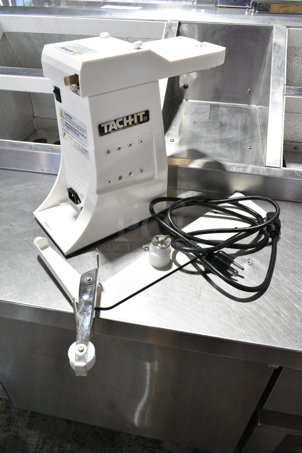 BRAND NEW SCRATCH AND DENT! Tach-It 3560 Semi-Automatic Twist Tie Machine with 1/2" Diameter Capacity. 110 Volts, 1 Phase.  - Image 4 of 8