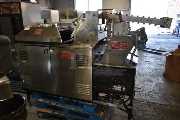 Superior 2CF054424P Stainless Steel Commercial Floor Style Combo Flour and Corn Tortilla Machine. 230 Volts, 1 Phase. 