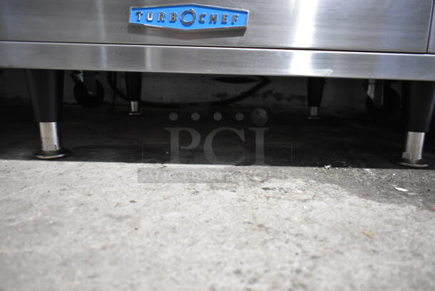 LIKE NEW! 2023 Turbochef HHS Stainless Steel Commercial Countertop Electric Powered Accelerated Impingement Ventless Oven with One Touch Controls. 208/240 Volts, 1 Phase.  - Image 3 of 6