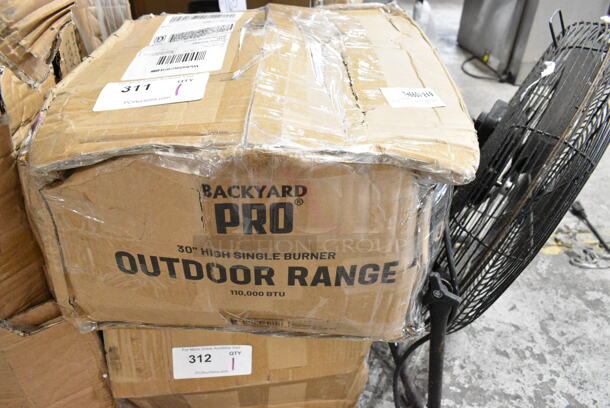 BRAND NEW SCRATCH AND DENT! Backyard Pro 554BPSQ30AH Square Single Burner Outdoor Patio Stove / Outdoor Range with Adjustable Height - 110,000 BTU - Image 3 of 5