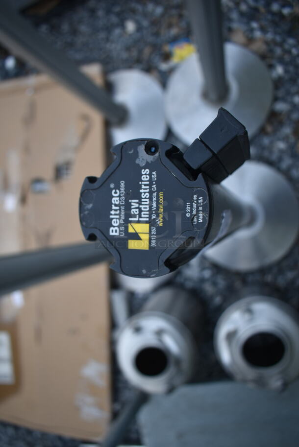 4 Beltrac Stanchions. 4 Times Your Bid! - Image 3 of 3