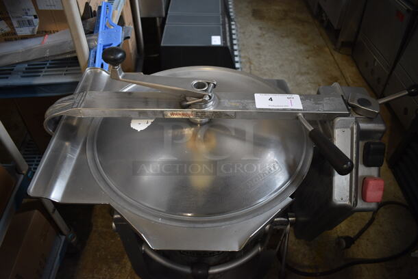 Hobart Model HCM 450 Stainless Steel Commercial Floor Style Horizontal Cutter Mixer w/ S Blade. 200 Volts, 3 Phase. 35x23x44 - Image 4 of 10