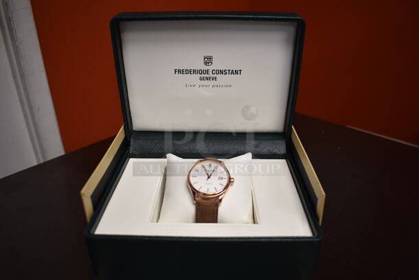 BRAND NEW IN BOX! Frederique Constant Classics Index Automatic FC-303NV5B4 Watch