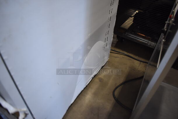 BRAND NEW SCRATCH AND DENT! 2015 Scotsman C0322SA-1D Commercial Stainless Steel Ice Machine Head. 115V, 1 Phase. Tested And Working!  - Image 4 of 5