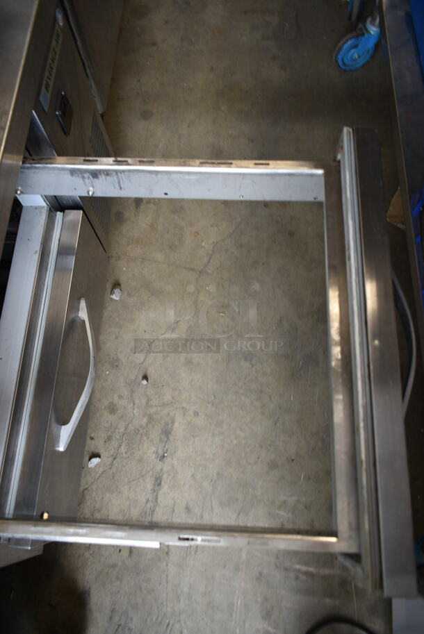 Beverage Air WTRCS36-1-48FLT Stainless Steel Commercial 2 Drawer Chef Base. 115 Volts, 1 Phase. Tested and Powers On But Does Not Get Cold - Image 3 of 5