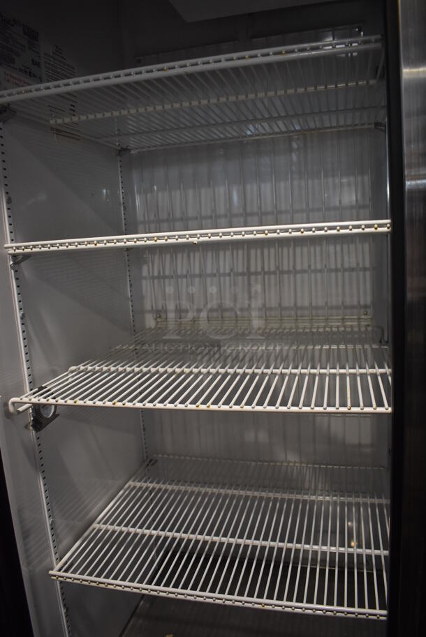 True GDM-72F Metal Commercial 3 Door Reach In Freezer Merchandiser w/ Poly Coated Racks. 115/208/230 Volts, 1 Phase. 78x32x82 - Image 6 of 8