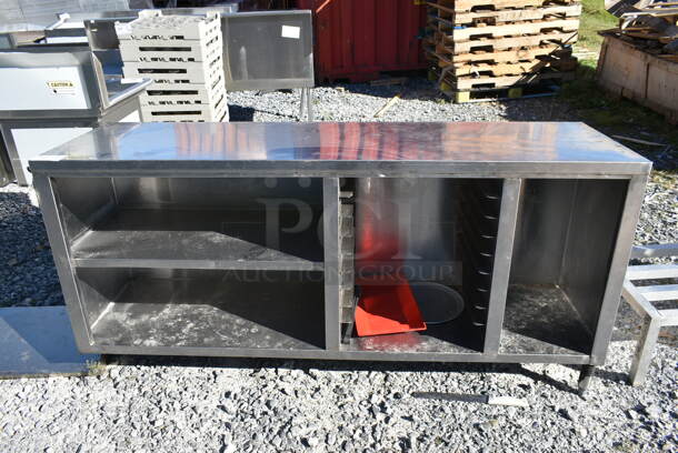 Stainless Steel Commercial Counter w/ Under Shelf.