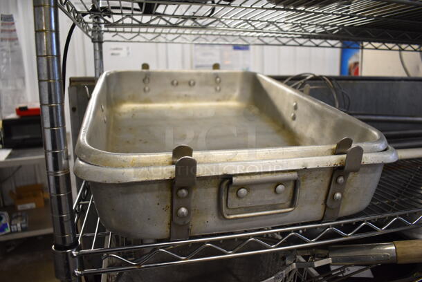 2 Metal Baking Pans. 18x25x5. 2 Times Your Bid! - Image 3 of 4