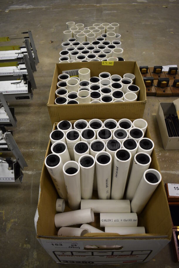 ALL ONE MONEY! Lot of PVC Pipes. (Main Building) - Image 1 of 5