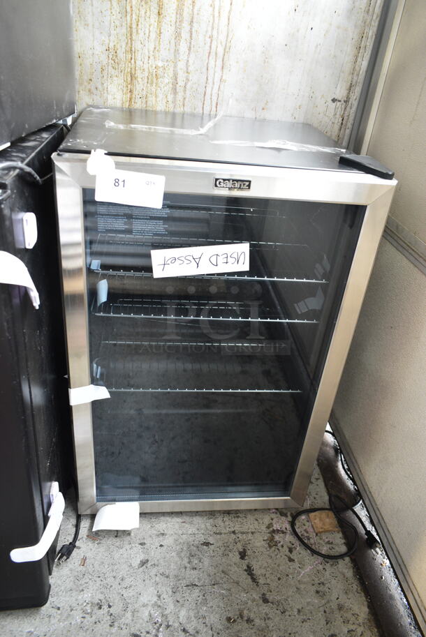 Galanz GLB45MS2F07 Metal Mini Cooler Merchandiser. 115 Volts, 1 Phase. Tested and Working! - Image 1 of 3