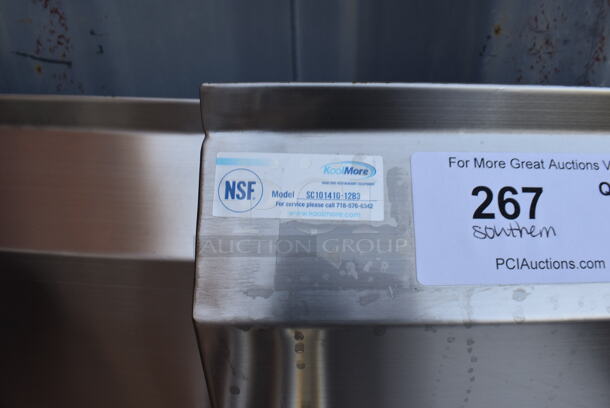 BRAND NEW SCRATCH AND DENT! KoolMore SC101410-1283 Stainless Steel Commercial 3 Bay Sink w/ Dual Drain Boards. 54x20x45. Bays 10x14x10 - Image 6 of 6