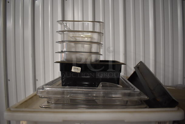 ALL ONE MONEY! Tier Lot of Various Items Including Poly Bins and Chef Calendars - Image 2 of 4