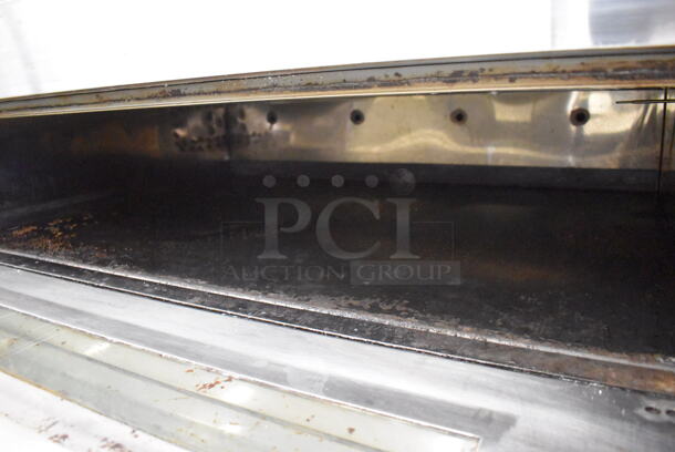 3 Stainless Steel Commercial Electric Powered Single Deck Bakery Ovens on Commercial Casters. 208-240 Volts, 3 Phase. 65x43.5x73. 3 Times Your Bid! - Image 8 of 12