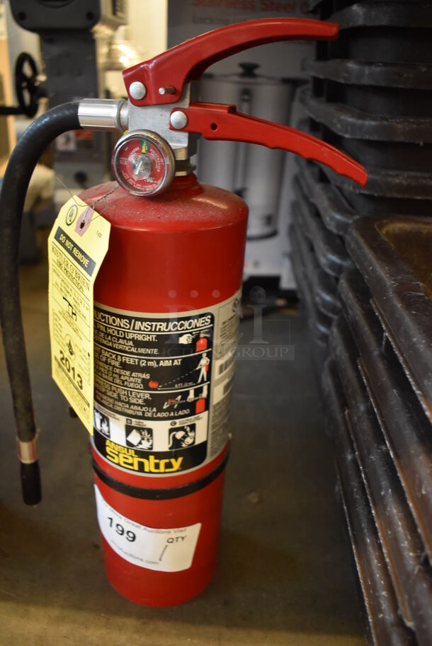Ansul Sentry Fire Extinguisher. Buyer Must Pick Up - We Will Not Ship This Item.  9x4.5x17 - Image 3 of 6