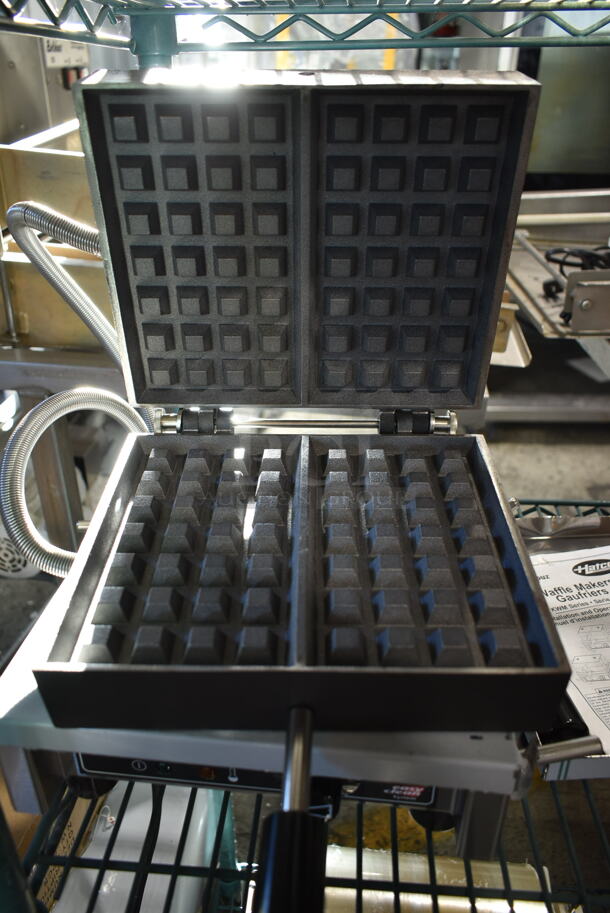 BRAND NEW SCRATCH AND DENT! Krampouz Hatco KWM09.1LG47515 Stainless Steel Commercial Countertop Waffle Maker. 120 Volts, 1 Phase. Tested and Working! - Image 7 of 7