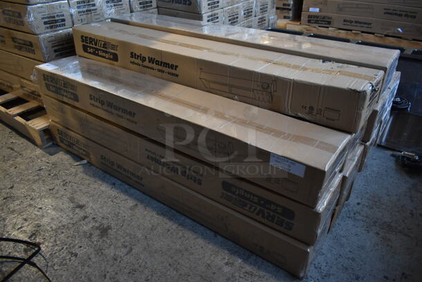 PALLET LOT of 14 BRAND NEW SCRATCH AND DENT! ServIt 423SWI54CP Stainless Steel Commercial 54" High Wattage Strip Warmer with Infinite Controls. Stock Picture Used as Gallery. 14 Times Your Bid! - Image 2 of 7