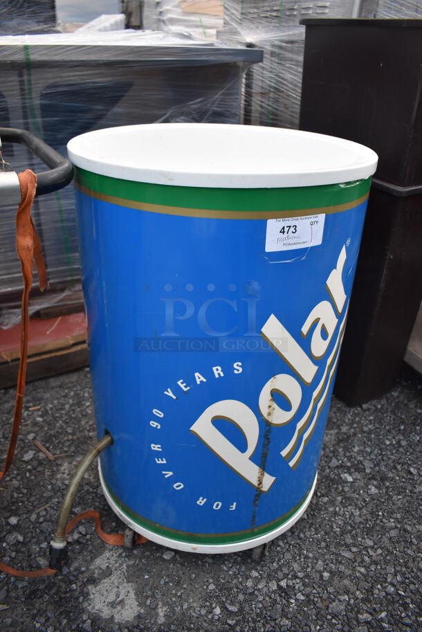 Poly Ice Bin on Casters. 23x23x35 - Image 2 of 4