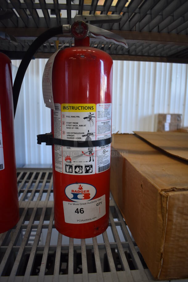 Badger Fire Extinguisher. Buyer Must Pick Up - We Will Not Ship This Item. 