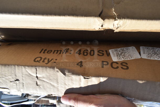 Box of 4 BRAND NEW SCRATCH AND DENT! Regency 460SW2436 Spec Line 24" x 36" NSF Stainless Steel Wire Shelf - Image 3 of 3