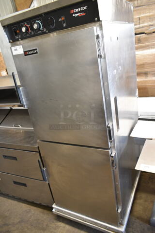 Cres Cor H151FWUA12 Stainless Steel Commercial Heated Holding Cabinet on Commercial Casters. 120 Volts, 1 Phase. Tested and Working!