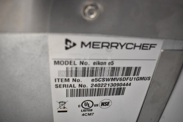 BRAND NEW SCRATCH AND DENT! 2024 Merrychef eikon e5 Stainless Steel Commercial Countertop Electric Rapid Cook Oven. 208/240 Volts, 1 Phase.  - Image 9 of 10