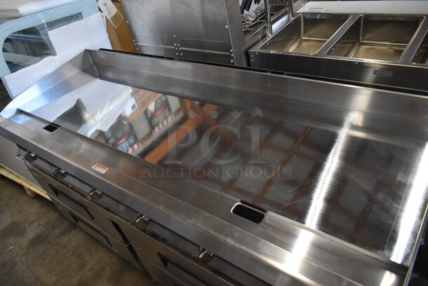 BRAND NEW SCRATCH AND DENT! Cooking Performance Group CPG 351GTUCPG72N Ultra Series Stainless Steel Commercial Countertop 72" Chrome Plated Natural Gas 6-Burner Flat Top Griddle. 180,000 BTU - Image 7 of 7