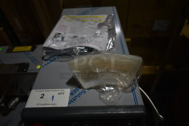 BRAND NEW! 2022 Varimixer V20KT Metal Commercial Countertop 20 Quart Planetary Dough Mixer w/ Stainless Steel Mixing Bowl, Poly Bowl Guard, Dough, Whisk, Paddle Attachments. 120 Volts, 1 Phase. Tested and Working! - Image 10 of 12