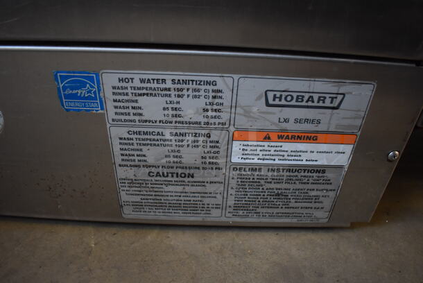 Hobart LXi Series ENERGY STAR Stainless Steel Commercial Undercounter Dishwasher. 208-240 Volts, 1 Phase. 24x26x35 - Image 7 of 7