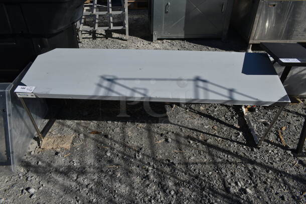 BRAND NEW SCRATCH AND DENT! Avantco 178SSSOSP260 Stainless Steel Commercial Over Shelf. - Image 1 of 3