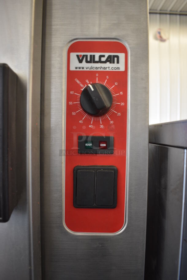 Vulcan C24GA10 Stainless Steel Commercial Floor Style Natural Gas Powered Double Deck Steam Cabinet. 125,000 BTU. 24x36x74 - Image 3 of 7