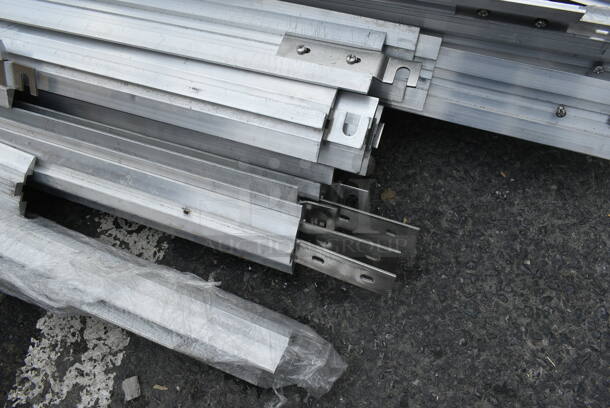 ALL ONE MONEY! Lot of BRAND NEW Metal Drop Ceiling Track - Image 4 of 4