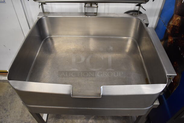Stainless Steel Commercial Electric Powered Floor Style Braising Pan. 208-250 Volts, 3 Phase. 38x38x43 - Image 4 of 6