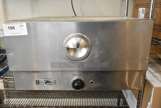 Alto Shaam 500-1D Stainless Steel Commercial Single Drawer Warming Drawer. 115 Volts, 1 Phase. This Unit Was In Working Condition When the Restaurant Closed. (secondary dining room) - Image 1 of 4