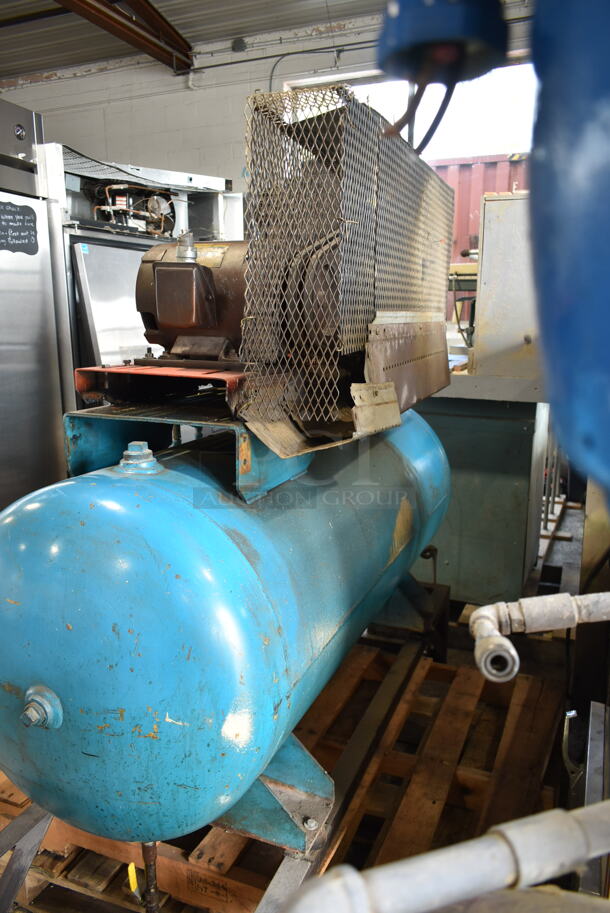 De Vilbiss VAF5006 Metal Commercial Floor Style Air Compressor. 230/460 Volts, 3 Phase. - Image 6 of 11