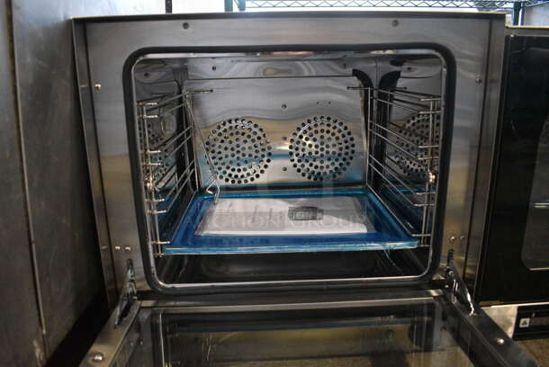 BRAND NEW! Perspective Model EB-1AE Stainless Steel Commercial Countertop Electric Powered Convection Oven w/ View Through Door and Metal Oven Racks. 220 Volts, 1 Phase. 23.5x23x22 - Image 3 of 5