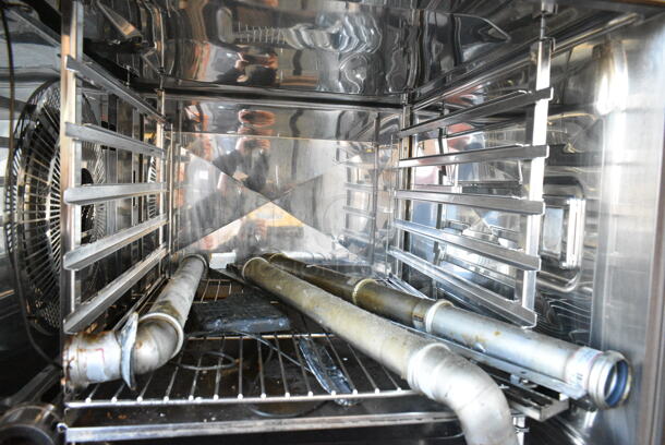 2 2019 Rational Stainless Steel Commercial Combitherm Self Cooking Center Convection Ovens on Commercial Casters. Top Model: SCC WE 62. Bottom Model: SCC WE 102. 480 Volts, 3 Phase. 2 Times Your Bid! - Image 7 of 11