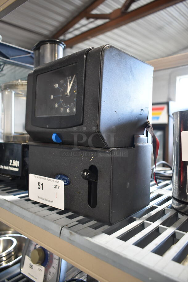 Lathem 2121 Metal Countertop Time Clock. 115 Volts, 1 Phase. - Image 3 of 8