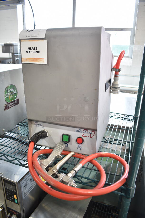 Bakon Jelly Quick 2.0 Stainless Steel Commercial Countertop Glaze Spraying Machine. 115 Volts, 1 Phase.  - Image 2 of 5