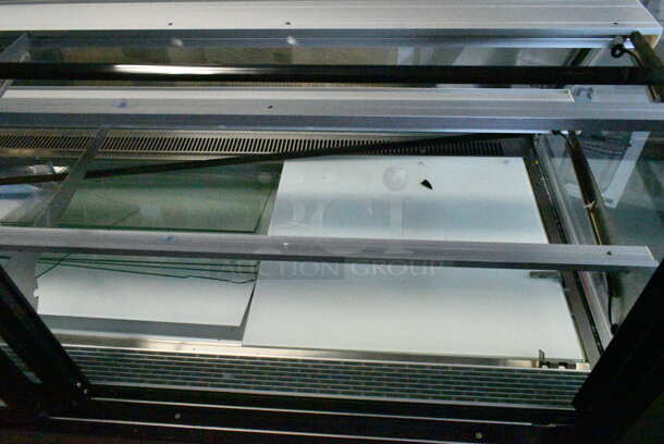 Spartan BCB72 Stainless Steel Commercial Floor Style Deli Display Case Merchandiser on Commercial Casters. 110 Volts, 1 Phase. Tested and Working! - Image 5 of 12