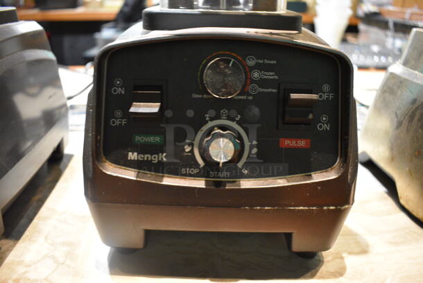 MengK HS-200D Metal Commercial Countertop Blender w/ Pitcher. 110-120 Volts, 1 Phase. 8x9x20. Item Was in Working Condition on Last Day of Business. (bar) - Image 4 of 5