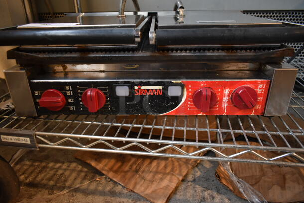 Sirman Stainless Steel Commercial Countertop Electric Powered Double Panini Press. Tested and Working! - Image 3 of 5