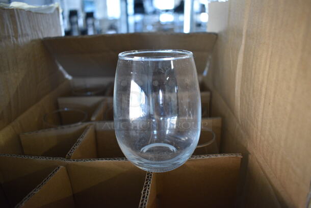8 BRAND NEW IN BOX! Acopa Stemless Wine Glasses. 2.75x2.75x3.75. 8 Times Your Bid!