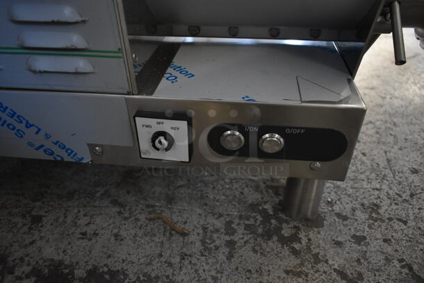 BRAND NEW SCRATCH AND DENT! Sirman 4011506B Concerto 5 Stainless Steel Commercial Countertop 9 lb. Pasta Machine. 120 Volts, 1 Phase. Stock Picture Used as Gallery. Tested and Working! - Image 5 of 7