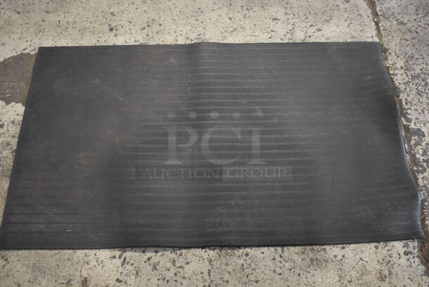 Black Floor Mat.