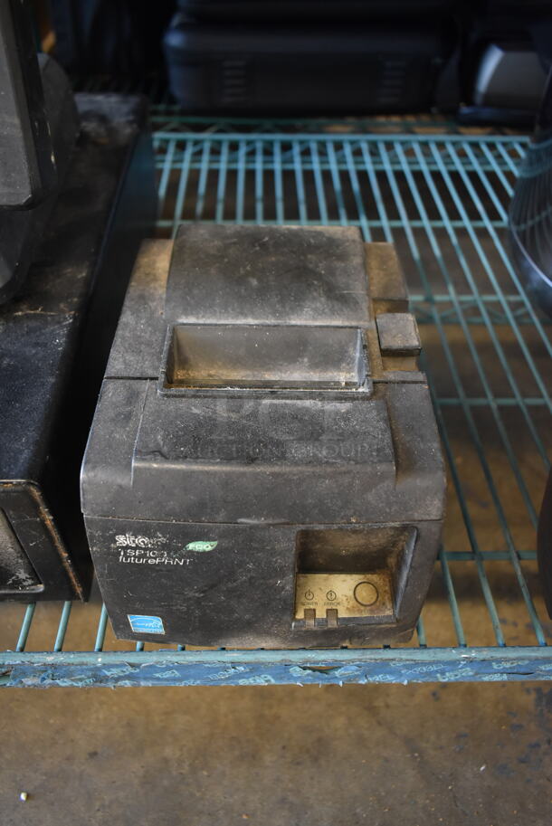 Posiflex POS Monitor w/ Cash Drawer, Star Micronics TSP100 Receipt Printer and Lathem 1500E Time Clock. - Image 6 of 9