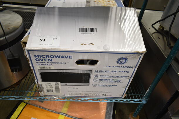 BRAND NEW IN BOX! General Electric GE JES1145SHSS Countertop Microwave Oven.  - Image 2 of 5
