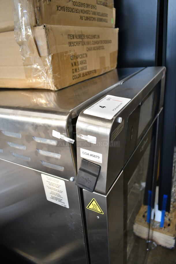 BRAND NEW SCRATCH AND DENT! 2024 Alto Shaam VMC-H4H Stainless Steel Commercial Electric Powered Vector Multi-Cook Oven. 208-240 Volts, 3 Phase. - Image 5 of 12