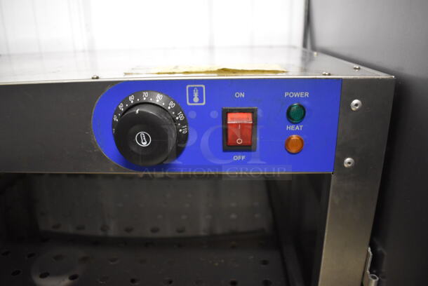 Stainless Steel Commercial Countertop Heated Display Case w/ Thermostatic Control. 24x16x20 - Image 4 of 7